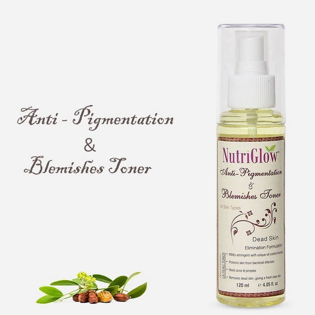 Nutriglow Anti-Pigmentation & Blemish Toner (120 ml)