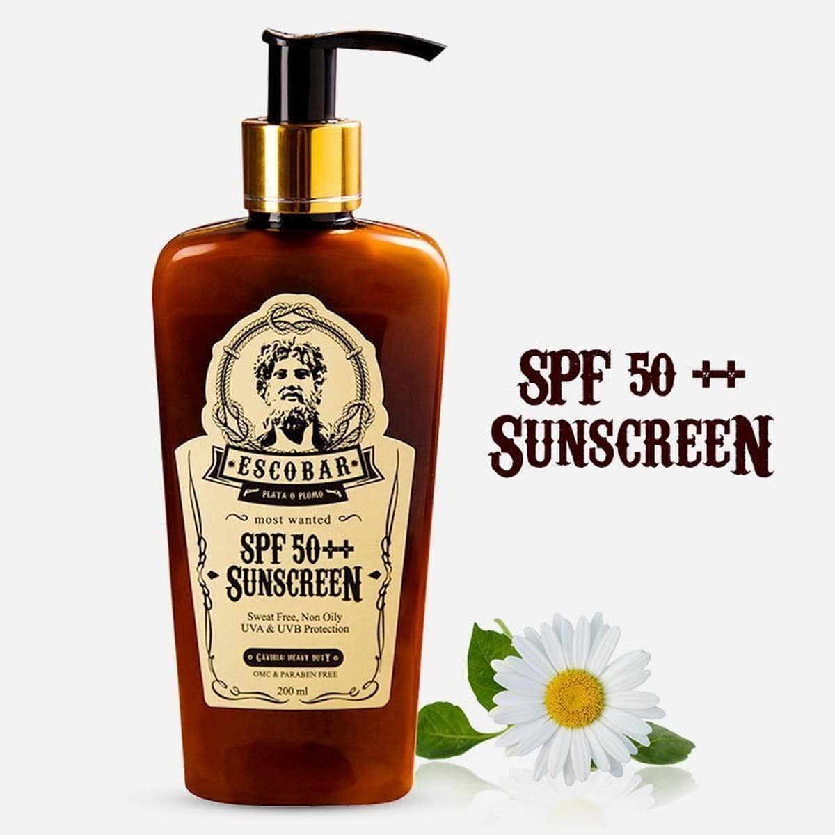 Nutriglow Escobar MenÂ’s Most Wanted Spf 50++ Sunscreen (200 ml)