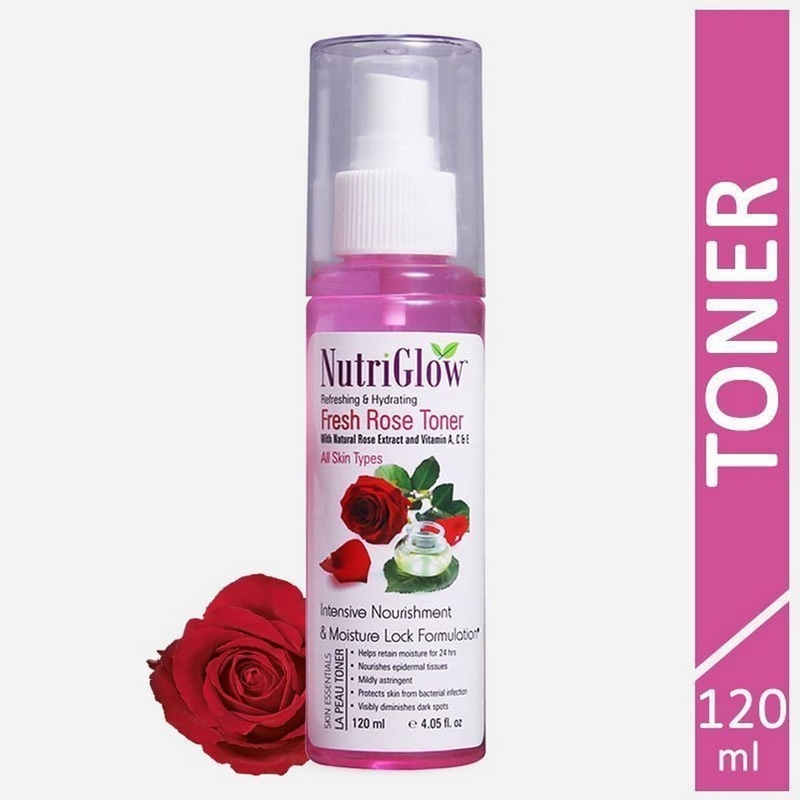 Nutriglow Fresh Rose Toner (120 ml)