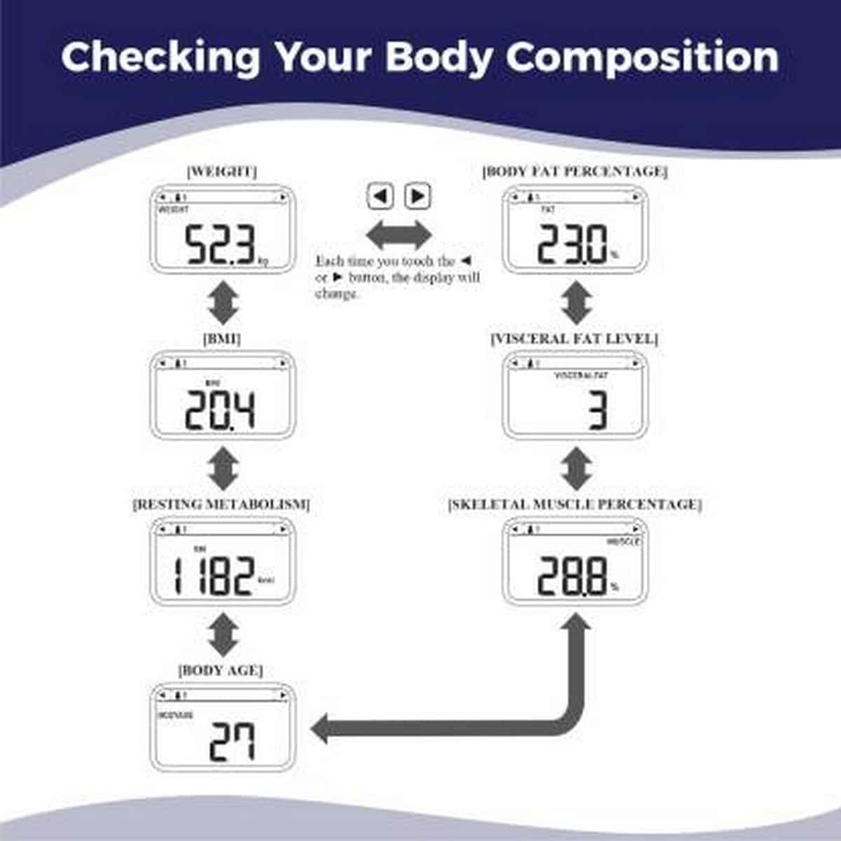 Omron Body Composition Monitor HBF-224