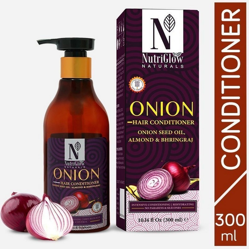 Nutriglow Onion Hair Conditioner for Hair Growth and Hair Fall Control (300 ml)