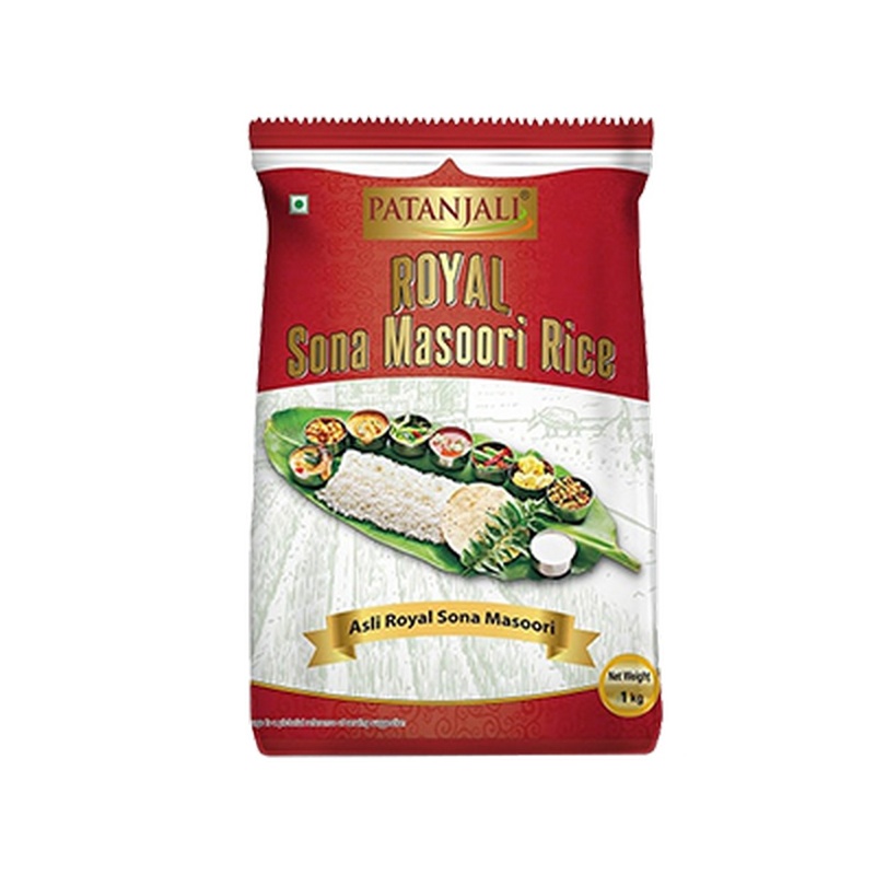 Patanjali Royal Sona Masoori Rice (1 kg)