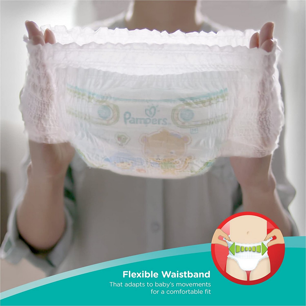 Pampers All Round Protection Pants, Large Size Baby Diapers (64 Counts)