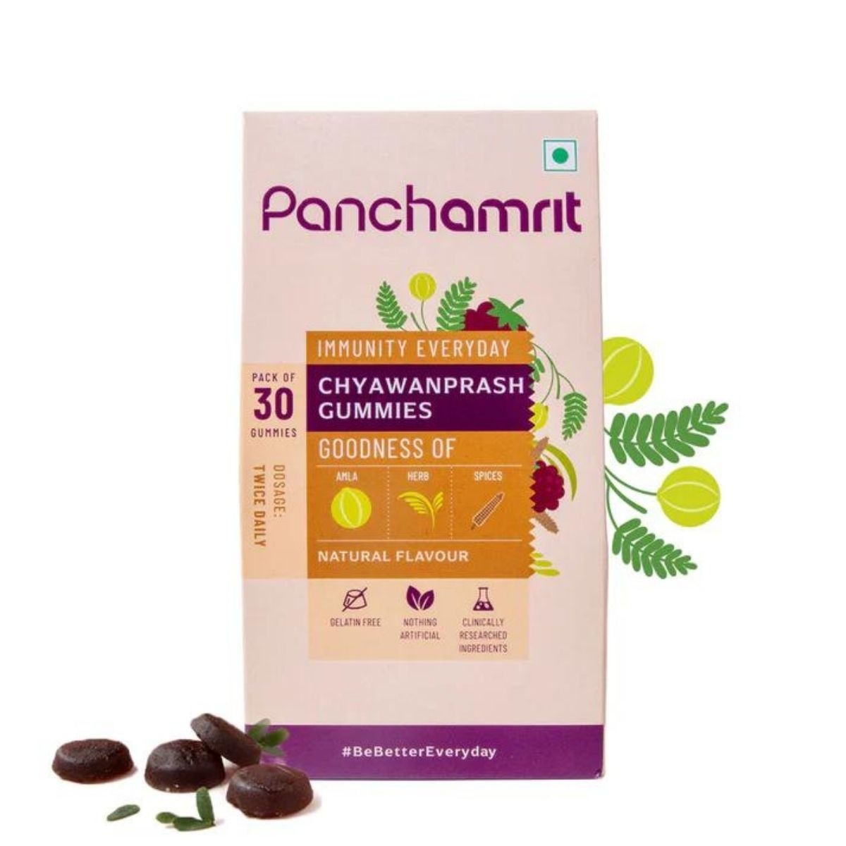 Panchamrit Chyawanprash Gummies | Natural Flavor