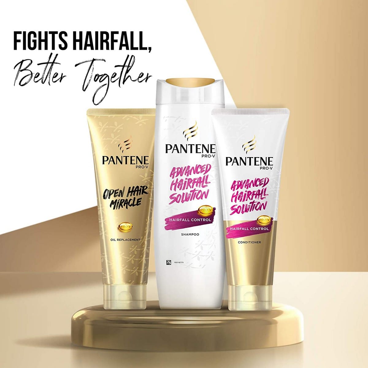 Pantene Advanced Hairfall Solution, Hairfall Control Shampoo (340 ml)