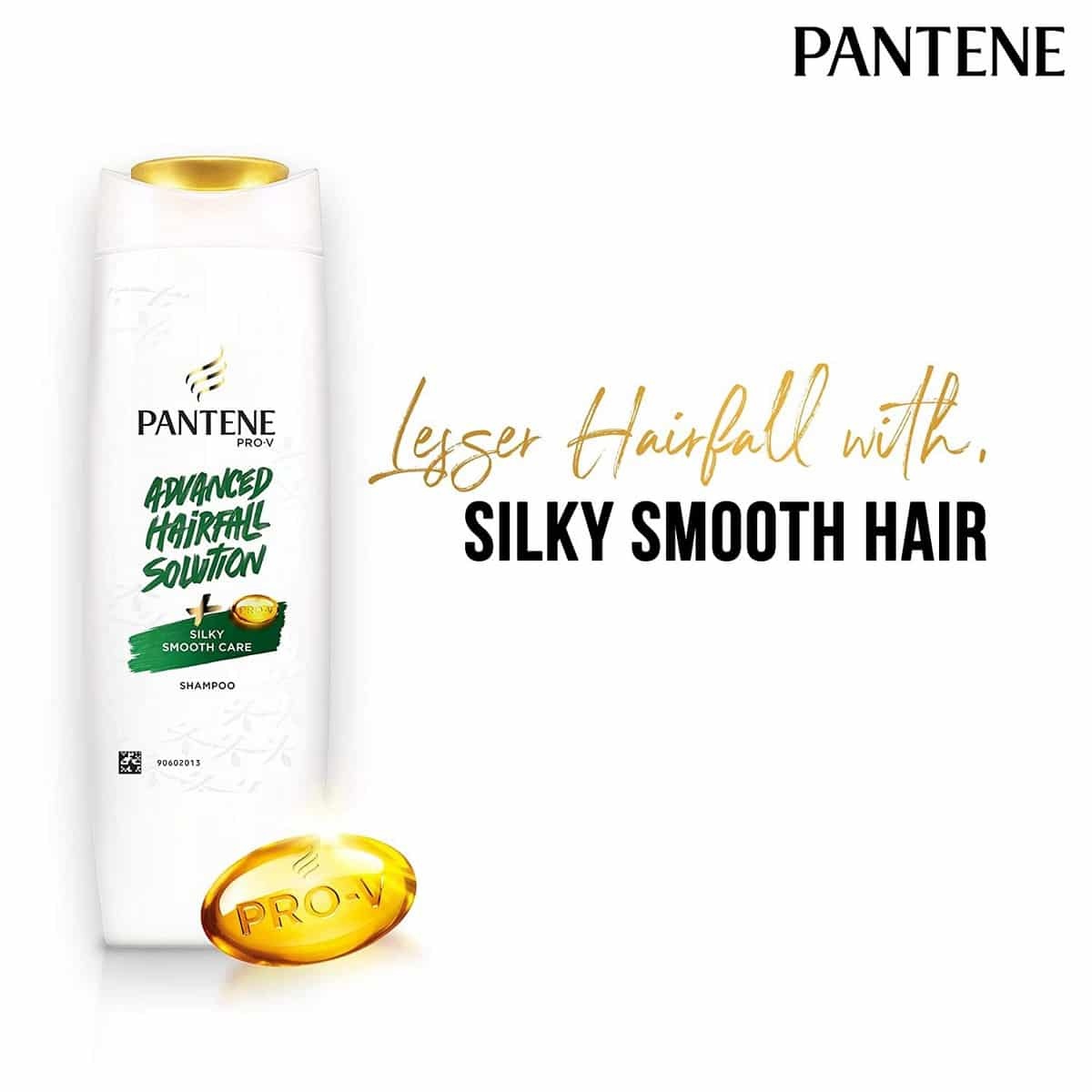 Pantene Advanced Hairfall Solution Silky Smooth Care Shampoo (340 ml)