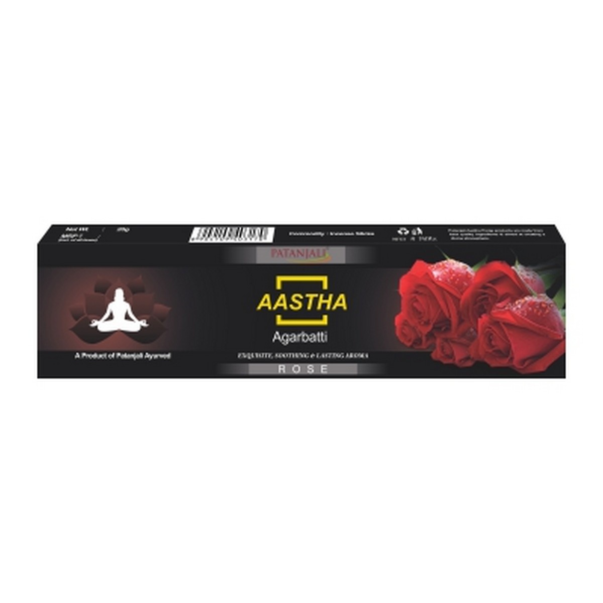 Patanjali Aastha Agarbatti Rose (20 gm)