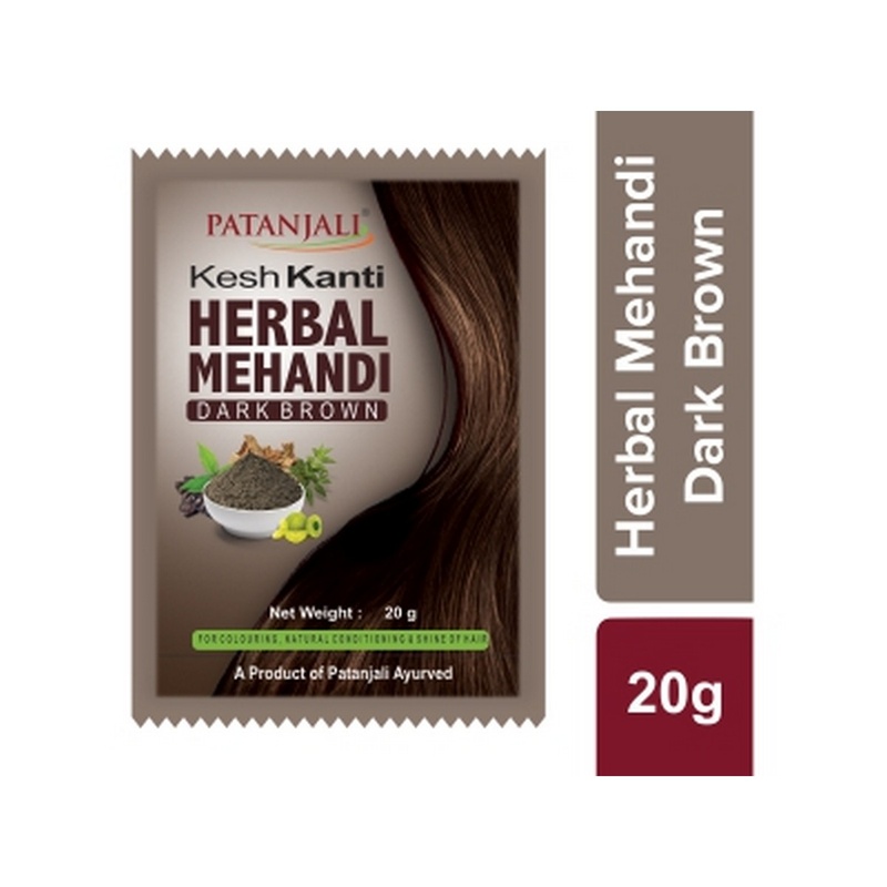 Patanjali Kesh Kanti Herbal Mehandi (Natural Brown) 20 gm