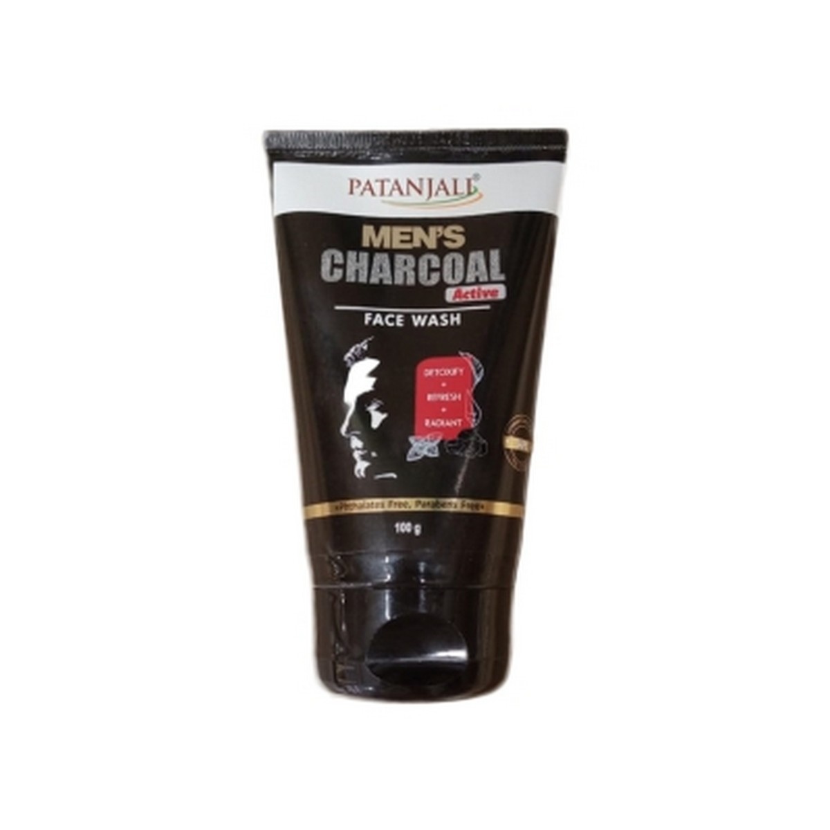 Patanjali Men's Charcoal Active Face Wash (100 grams)