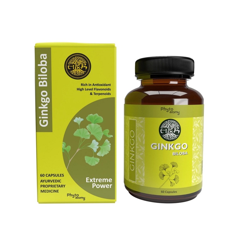 Phyto Atomy Ginkgo Biloba Capsule (60 Capsules)