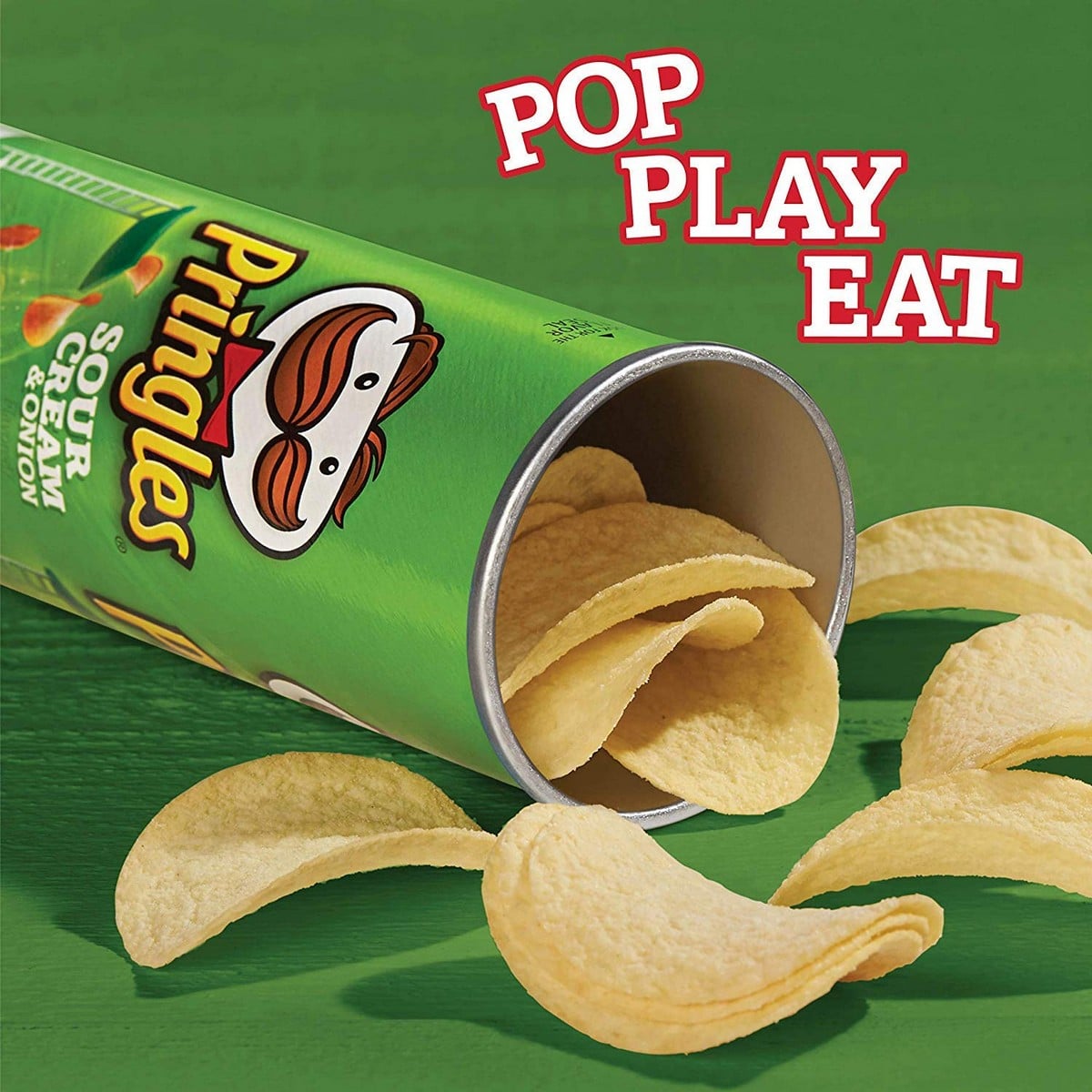 Pringles Sour Cream & Onion Potato Chips Pack of 2 (158 gm Each)