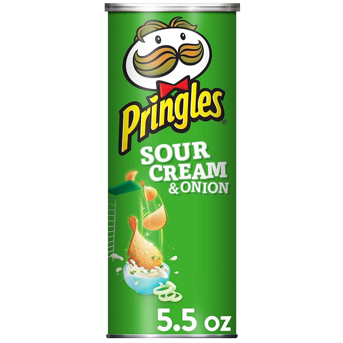 Pringles Sour Cream & Onion Potato Chips Pack of 2 (158 gm Each)