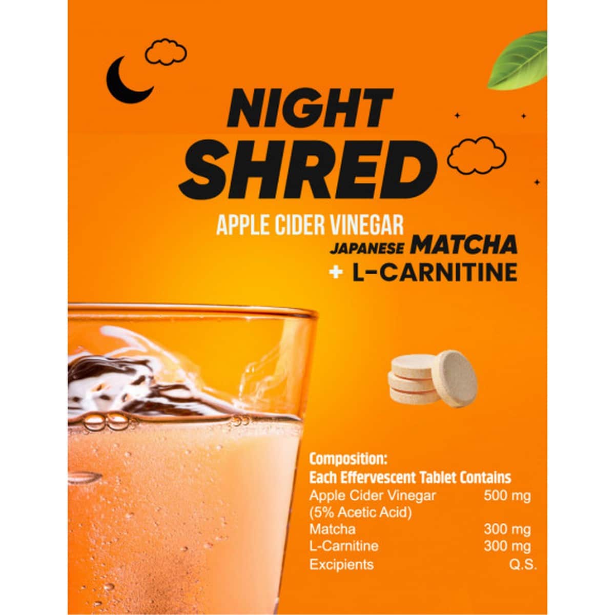 Pro Nutrition Night Shred (15 effervescent tabs)