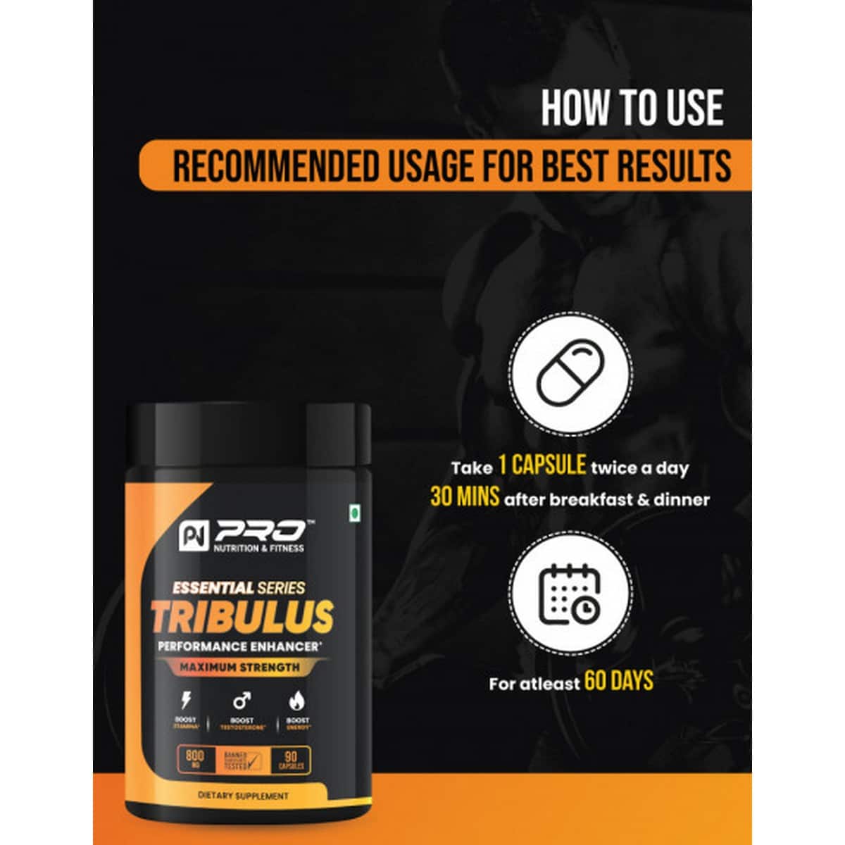 Pro Nutrition Tribulus (90 capsules)