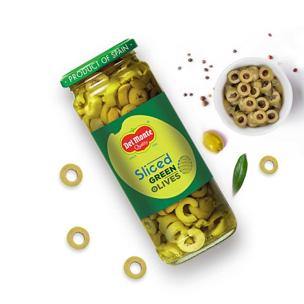 Del Monte Green Sliced Olive (235 grams)