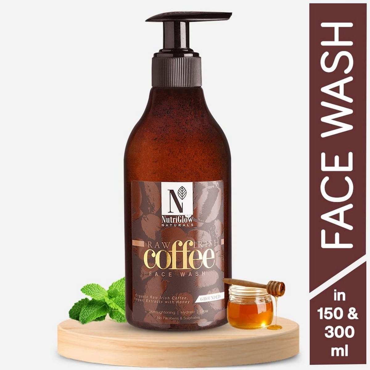 Nutriglow Raw Irish Coffee Face Wash (150 ml)