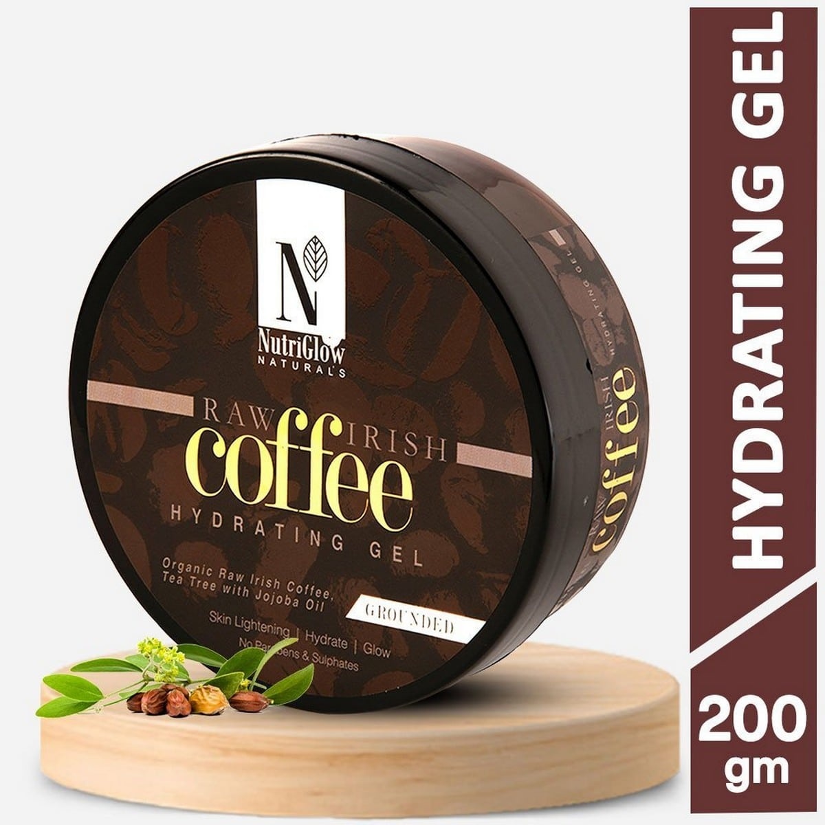 Nutriglow Raw Irish Coffee Hydrating Gel (200 gm)