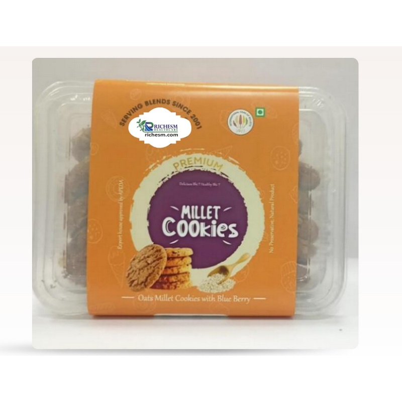 RichesM Healthcare Oats BlueBerry Cookies 150 grams