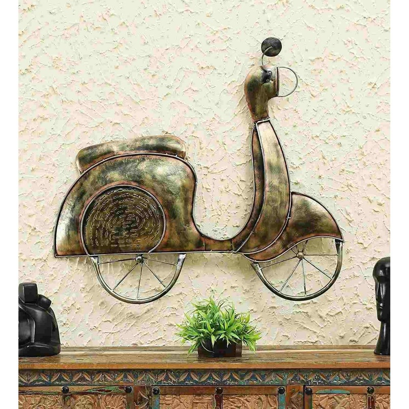 Scooter Shape Decor for Wall