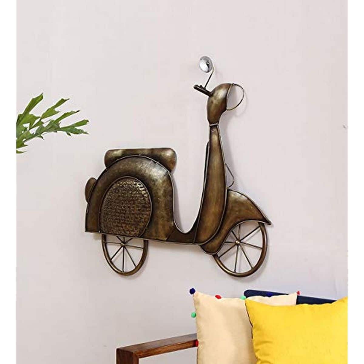 Scooter Shape Decor for Wall