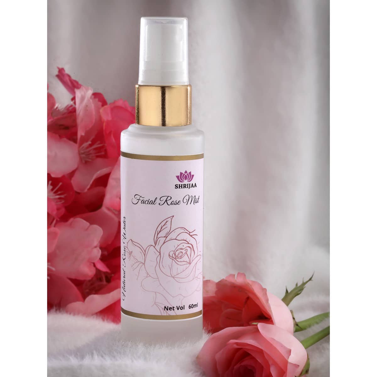 Shrijaa Rose Face Mist (60 ml)