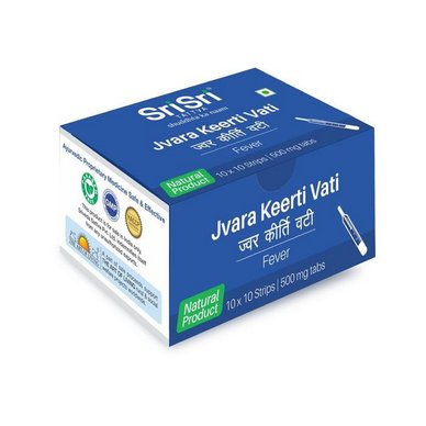 Sri Sri Tattva Jvara Keerti Vati (60 Tablets)