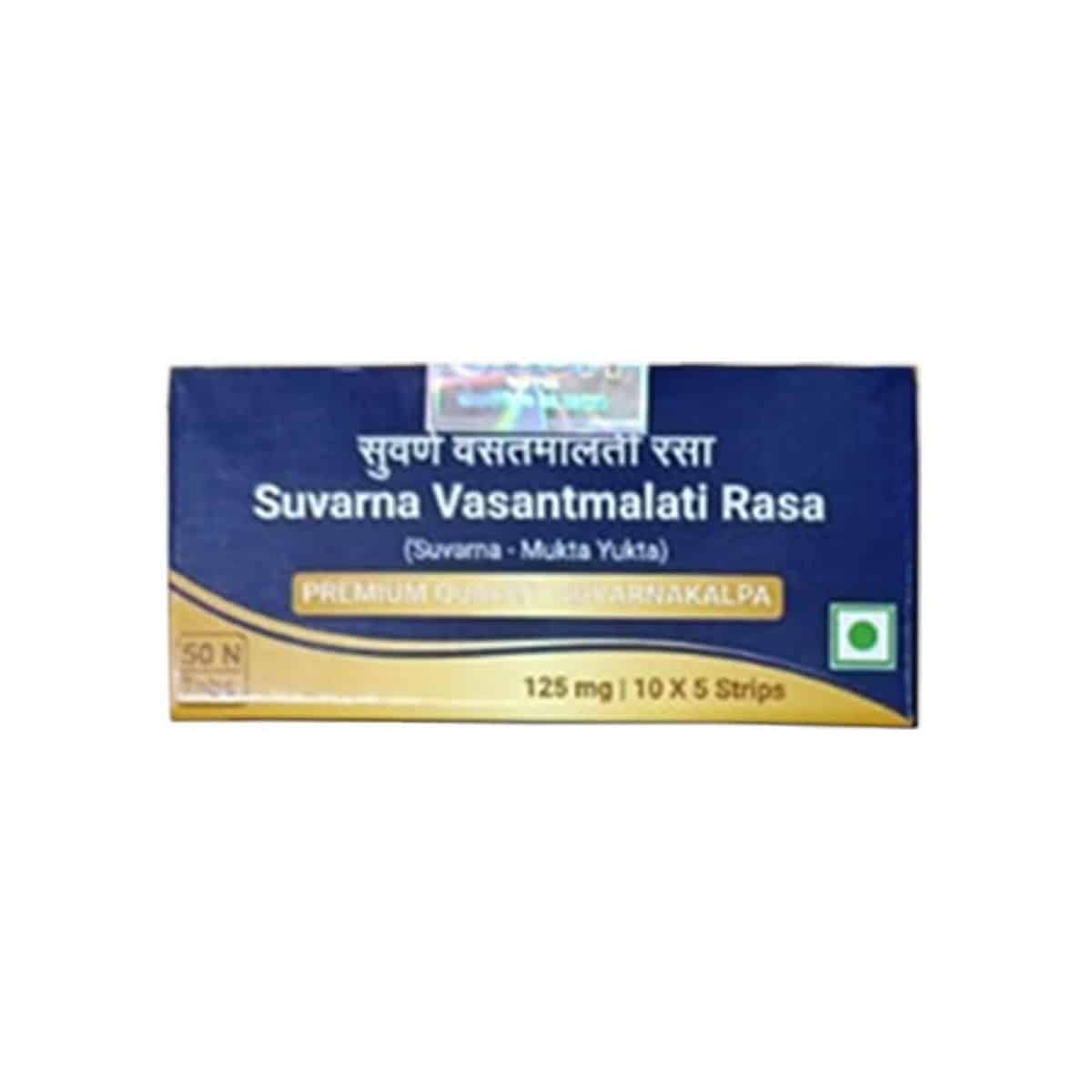 Sri Sri Tattva Suvarna Vasantmalati Rasa | 50 Tabs