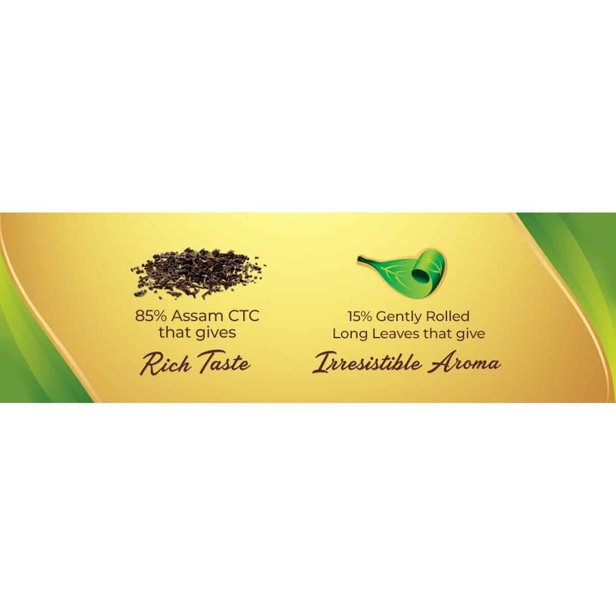 Tata Gold Premium Assam Tea With GentlyÂ  Rolled Aromatic Long Leaves Black Tea (1 kg)