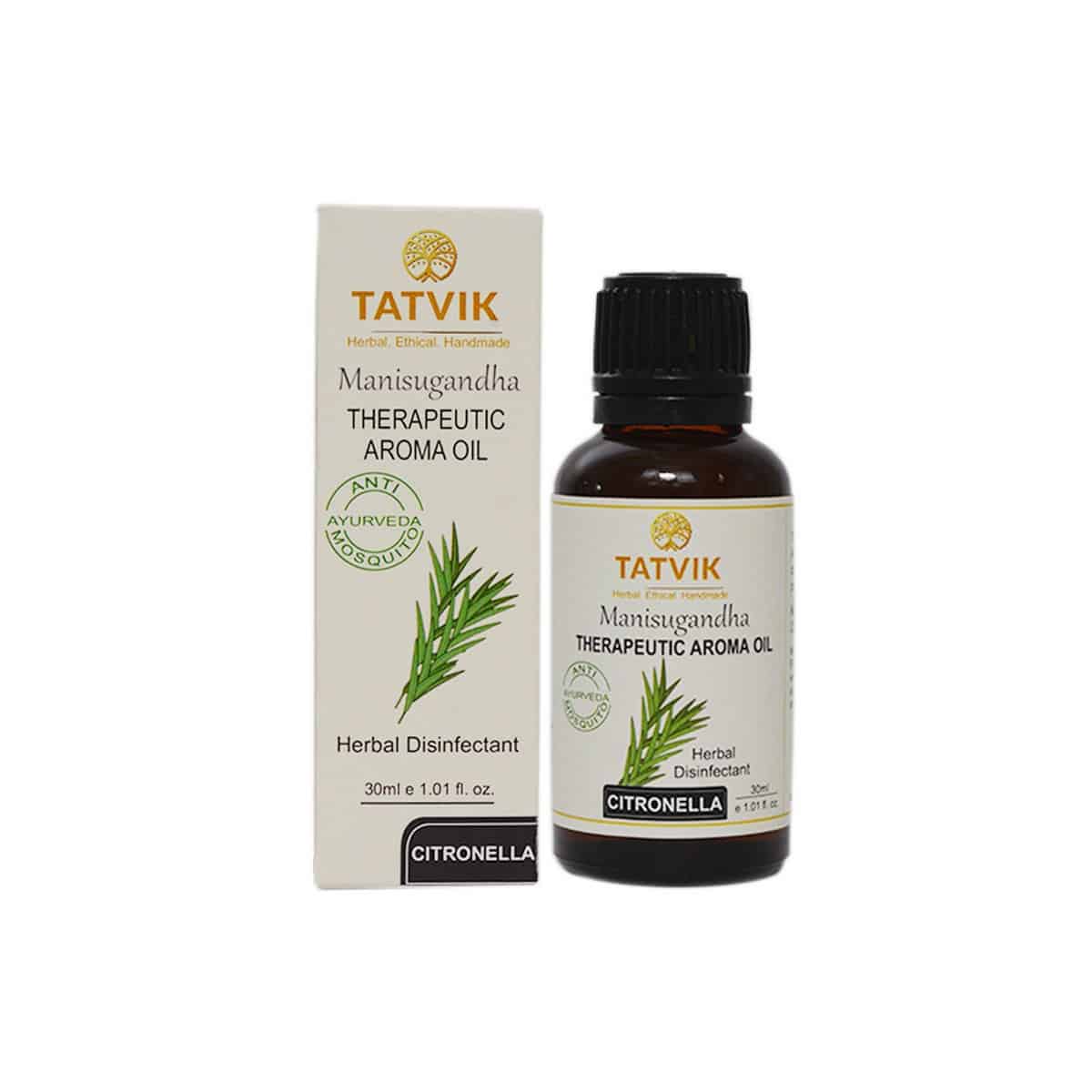 Tatvik Manisugandha Therapeutic Aroma Oil Citronella (30 ml)