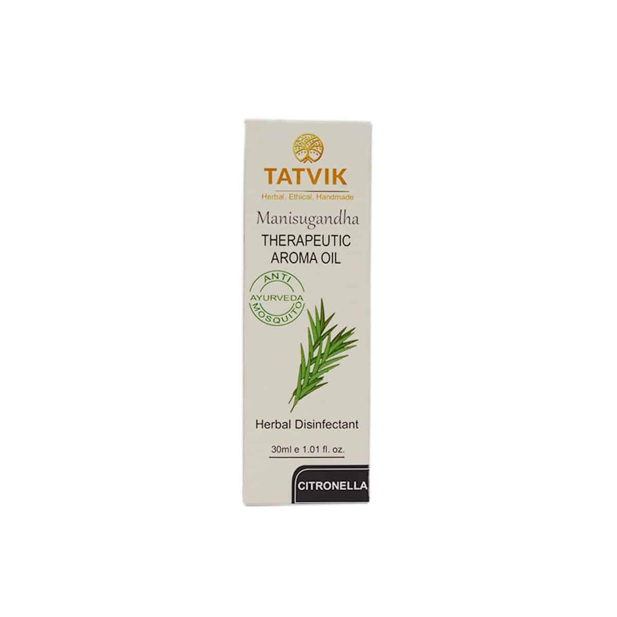 Tatvik Manisugandha Therapeutic Aroma Oil Citronella (30 ml)