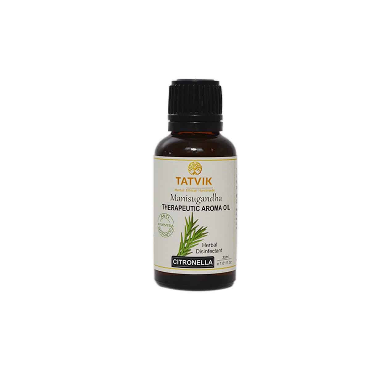 Tatvik Manisugandha Therapeutic Aroma Oil Citronella (30 ml)