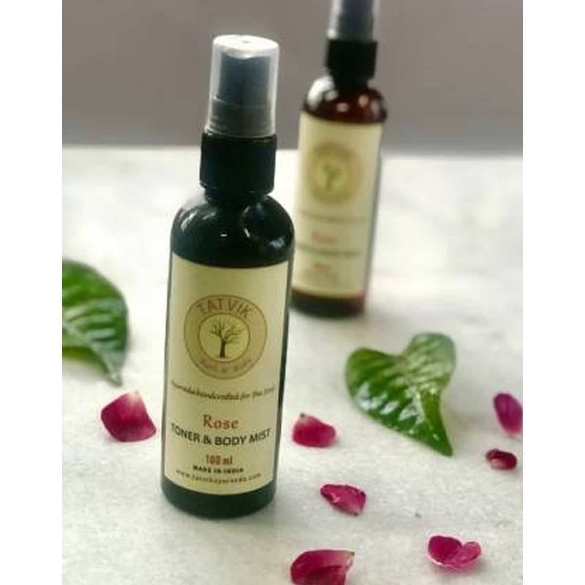 Tatvik Rose Toner & Body Mist (100 ml)