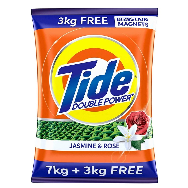 Tide Double Power Detergent Powder Jasmine & Rose (10 kg)??