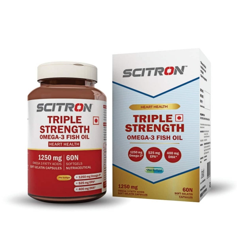 Scitron Triple Strength Omega-3 Fish Oil (60 Softgel)