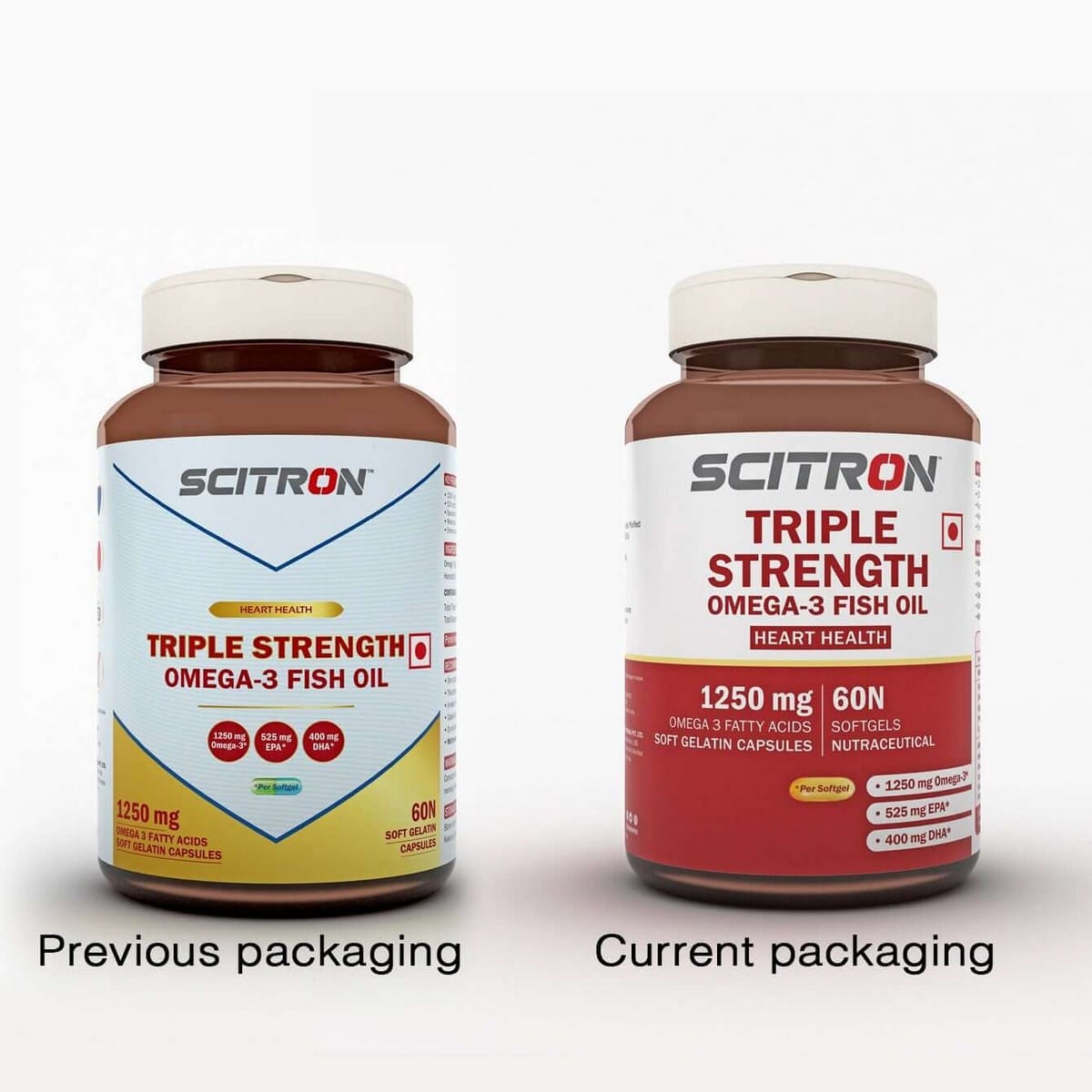 Scitron Triple Strength Omega-3 Fish Oil (60 Softgel)