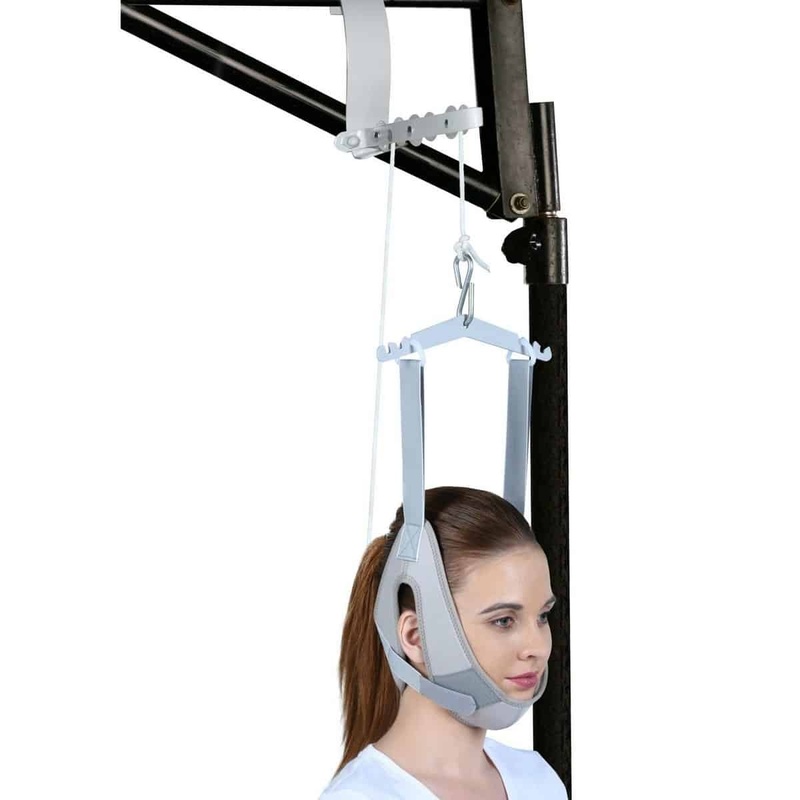 Tynor Cervical Traction Kit (Sitting) With Weight Bag, Grey (1 Set)