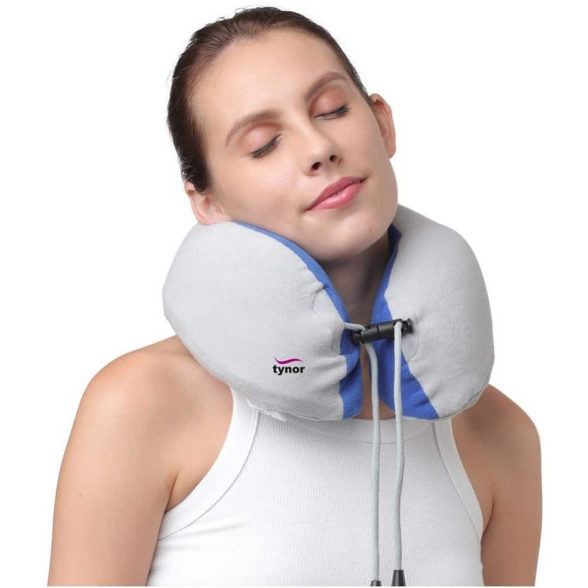 Tynor Travel Pillow Urbane, Grey (1 Unit)