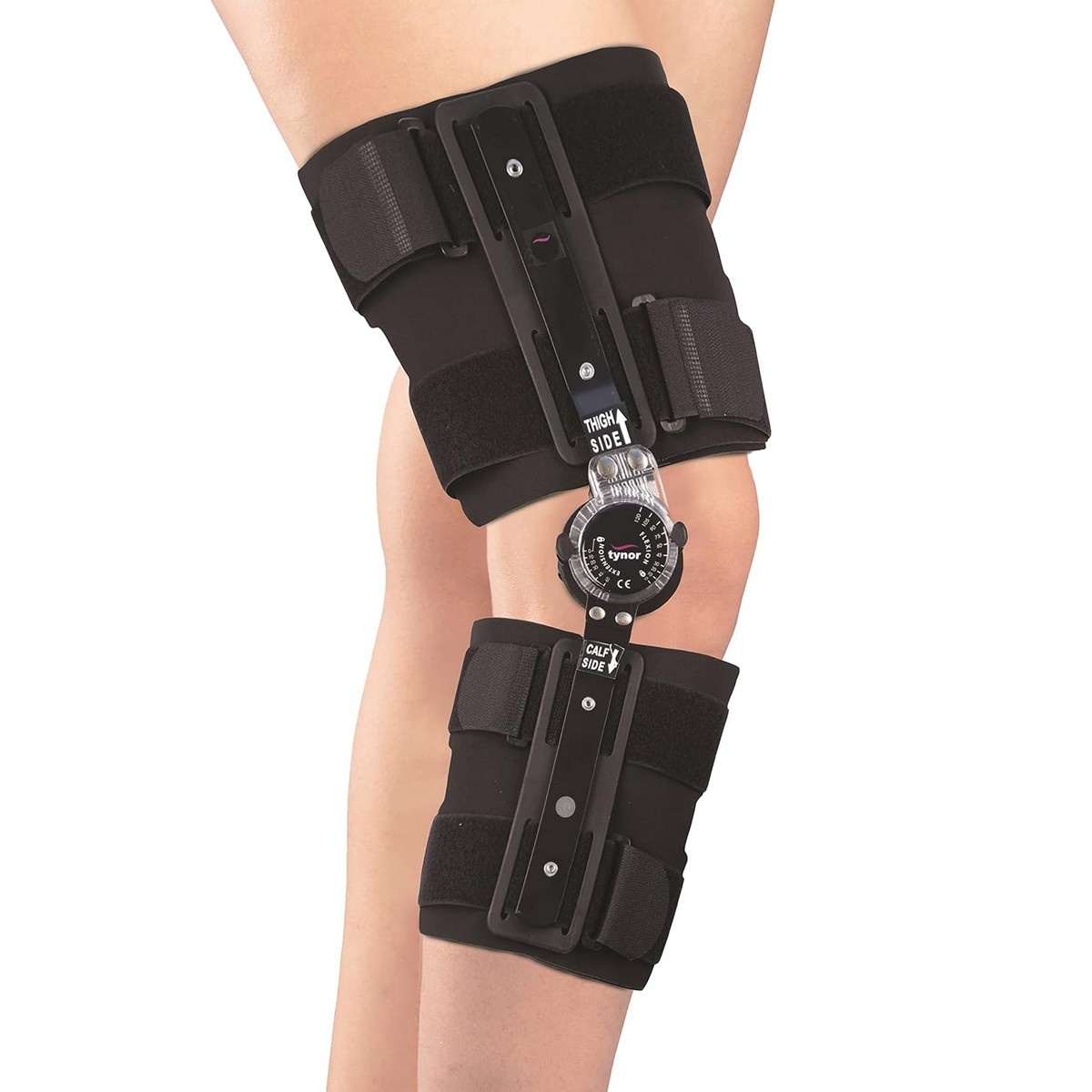 Tynor R.O.M. Knee Brace 18?/46cm, Black (1 Unit)