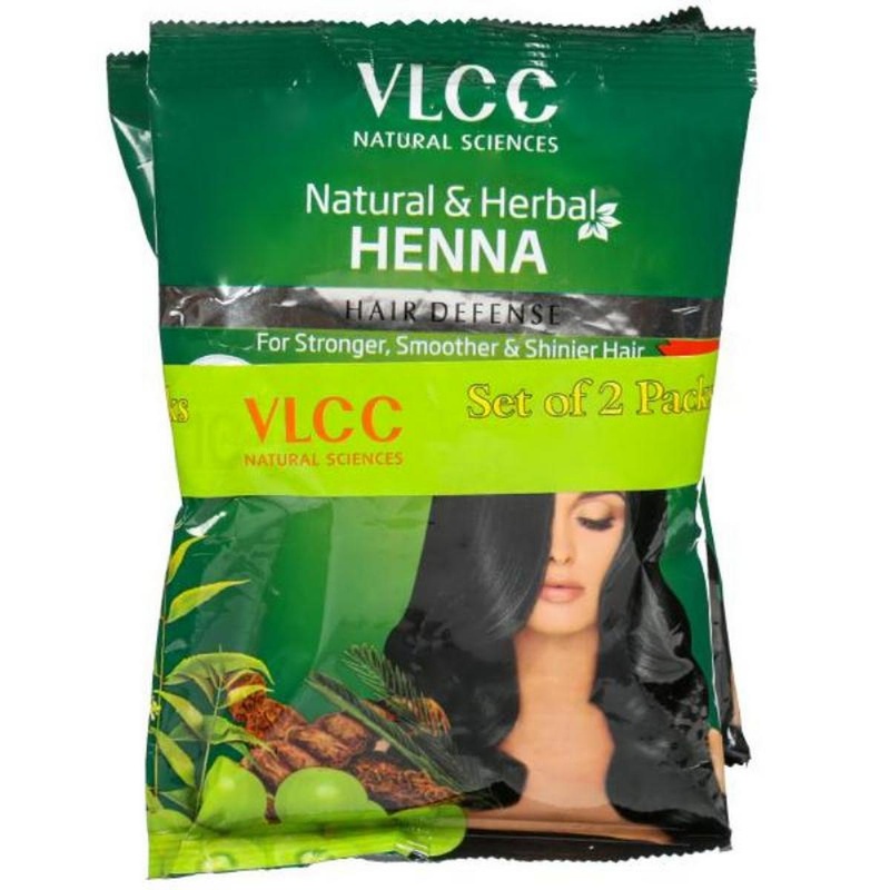 VLCC Hair Defense Natural & Herbal Henna 120gm (Pack Of 2)