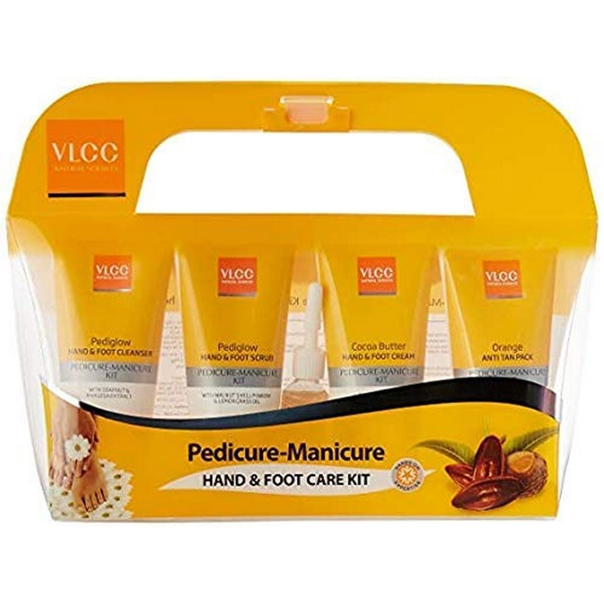 VLCC Pedicure-Manicure Hand & Foot Care Kit 150g+60 mlÂ 