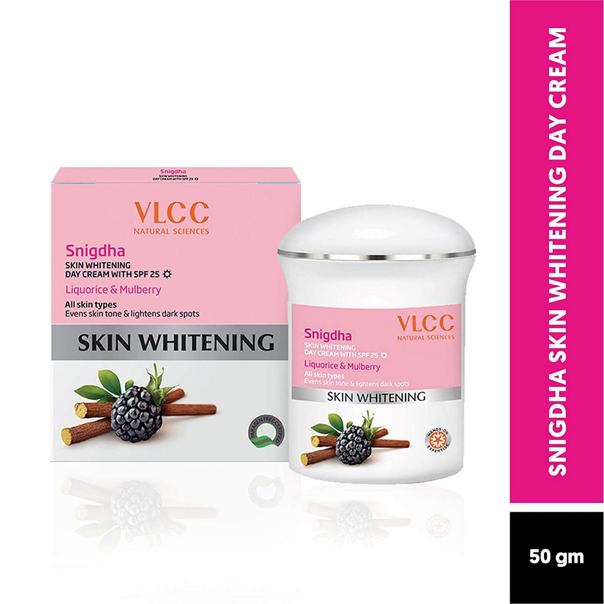 VLCC Snigdha Skin Whitening Day Cream With SPF 25 (50g)