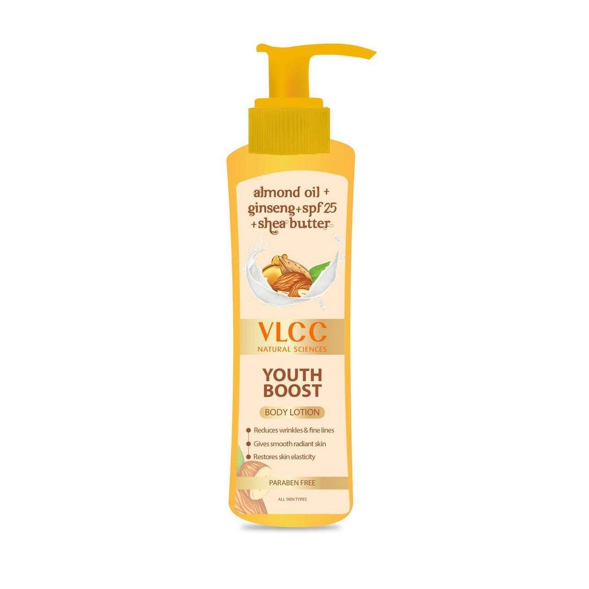 VLCC Youth Boost Body Lotion SPF 25 PA+++ 400 ml (Buy 1 Get 1 Free)