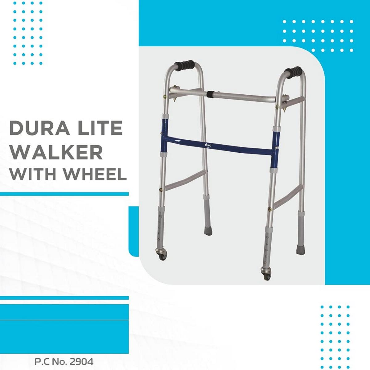 Vissco Dura Lite Walker with Wheels
