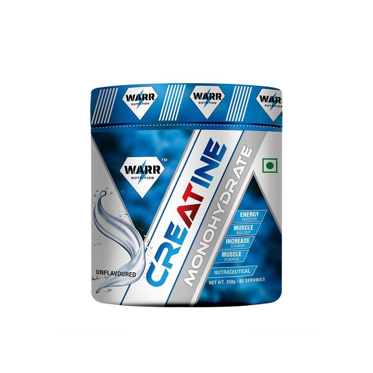 WARR Nutrition Creatine Monohydrate (250 gm)