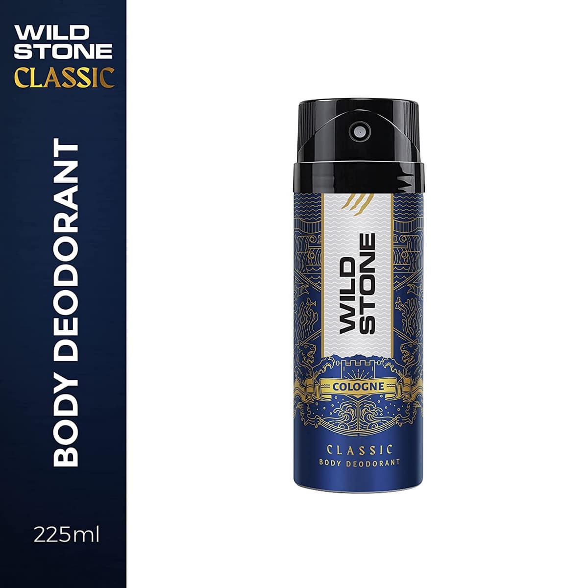 Wild Stone Classic Cologne Deodorant Spray For Men (225 ml)