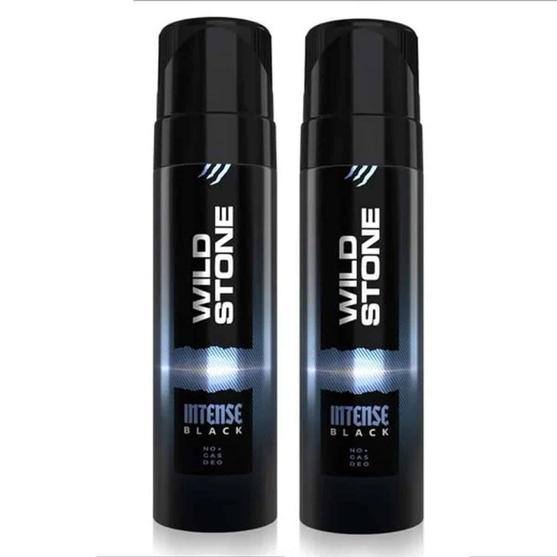 Wild Stone Intense Black No Gas Deodorant Pack Of 2 (120ml)