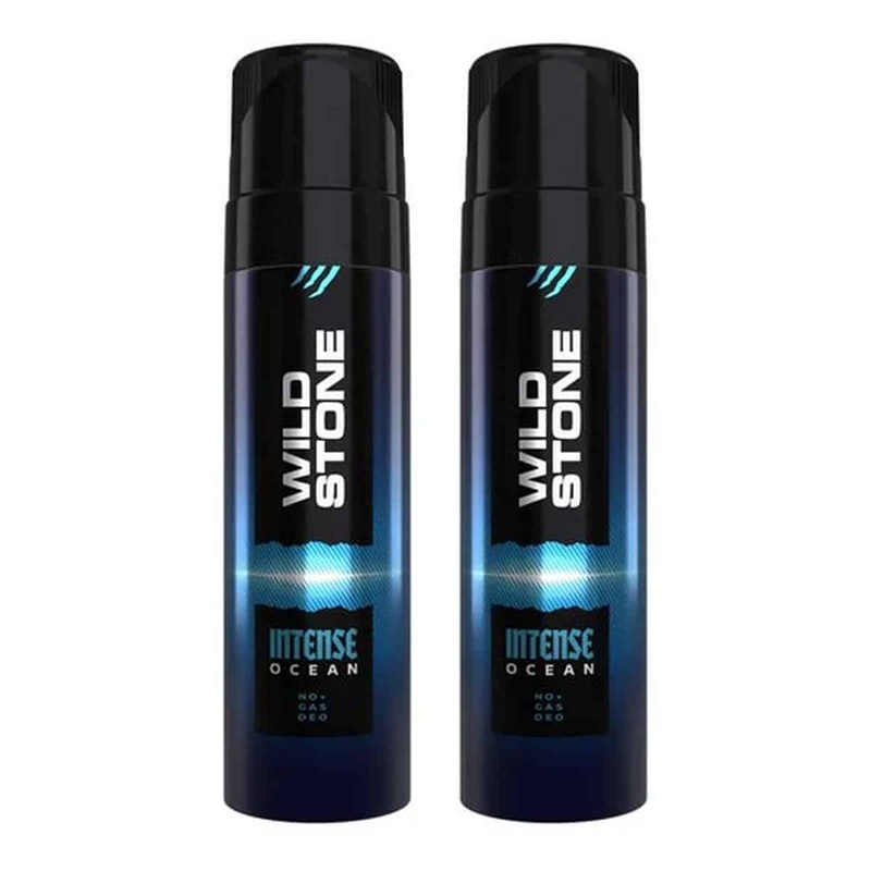 Wild Stone Intense Ocean No Gas Deodorant Pack Of 2 (120ml)