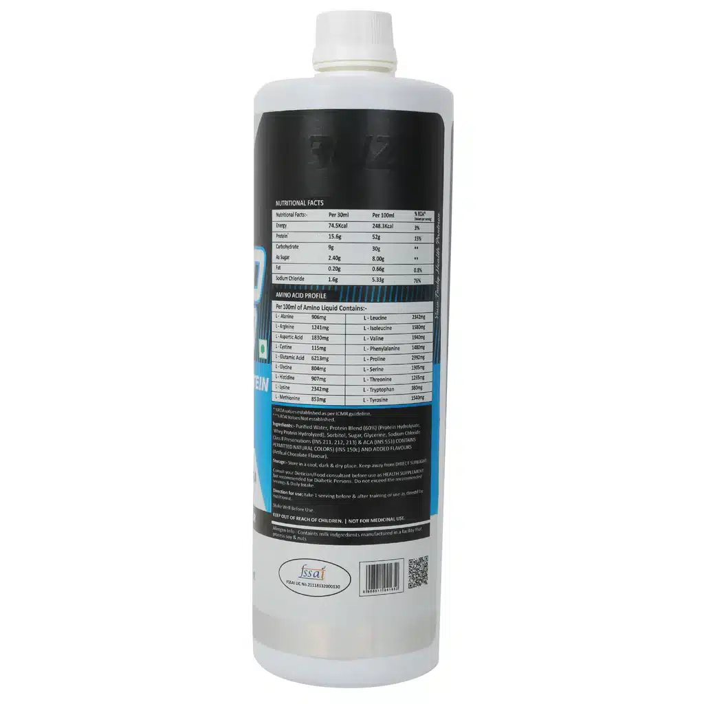 FB Nutrition Amino Liquid Supplement Mango Flavour (1 ltr)