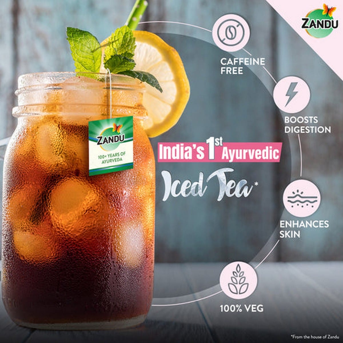 Zandu Calming & Refreshing Herbal Infusion ( 25 Tea Bags)