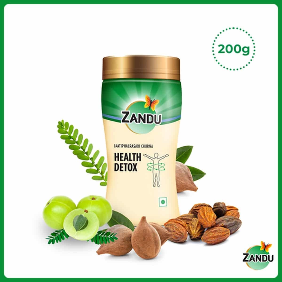 Zandu Health Detox (Jaatiphalrasadi Churna) (200 gm)